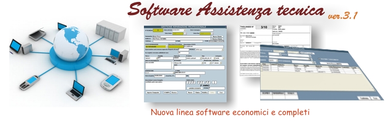 SOFTWARE ASSISTENZA TECNICA Gestione Assistenza Tecnica € 49,00